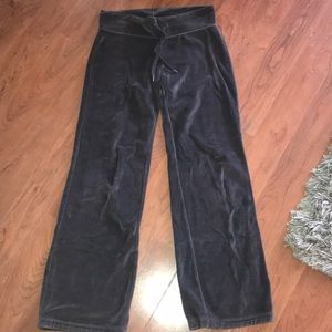 Velour sweatpants